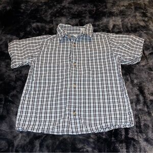 Green dog Plaid Shirt